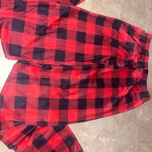 plaid christmas pants